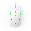 RATO PARA JOGOS HAVIT MS961 RGB 1200-12000 DPI BRANCO