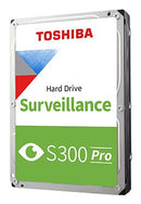 DISCO INTERNO TOSHIBA 3.5" 10TB SURVEILLANCE S300 PRO 7200RPM 512