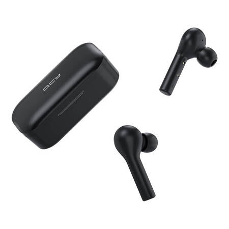 AUSCULTADORES SEM FIOS TWS QCY T5 BLUETOOTH V5.0 (PRETO)