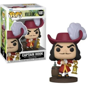 FUNKO POP CAPTAIN HOOK - DISNEY VILLAINS 10CM