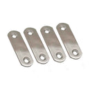 PLACA RETA PARA UNIÃO PLC14, AÇO INOXIDÁVEL, 60 X 16 X 1,5 MM. 4