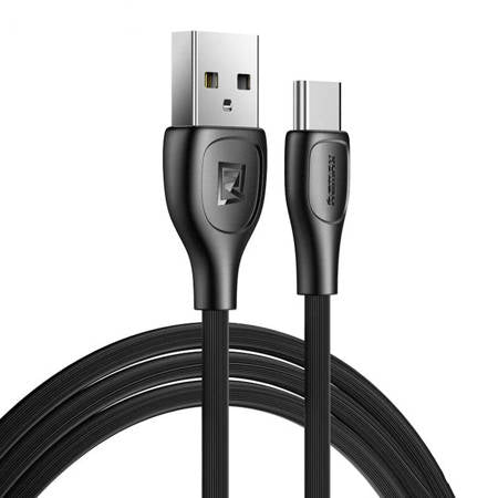 CABO FOREST PRO USB-C DA REMAX, 1 M, 2,1 A PRETO