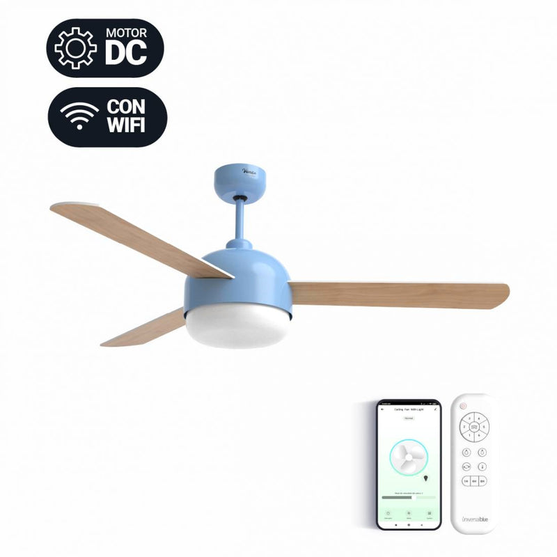 VENTILADOR TECHO U.BLUE VENTO6048BL DC 122CM WIFI