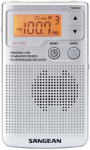 RADIO PORTATIL SANGEAN DT-250 LCD