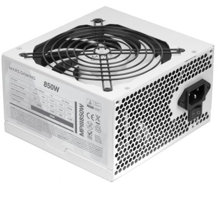 FUENTE DE ALIMENTACIÓN MARS GAMING MPIII850W 850W VENTILADOR 12CM