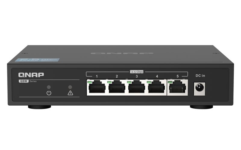 QNAP QSW-1105-5T switch de rede Não-gerido Gigabit Ethernet (10/1