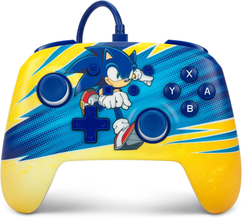 MANDO NINTENDO SWITCH POWERA CON CABLE SONIC BOOST