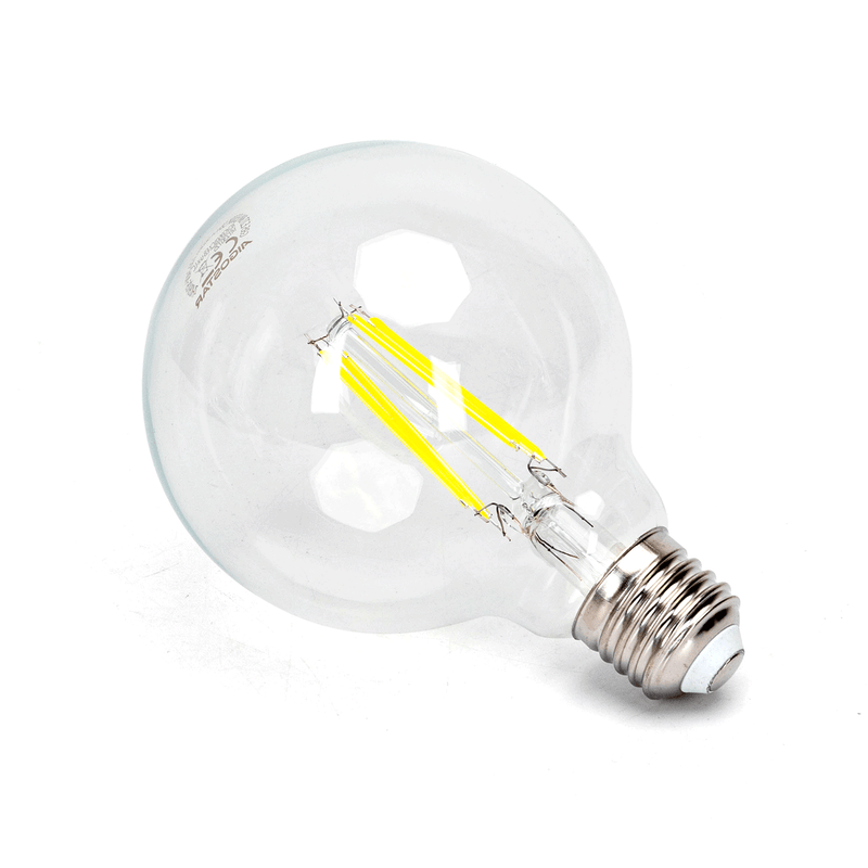 LÂMPADA DE FILAMENTO LED (TRANSPARENTE) G95 E27 8W