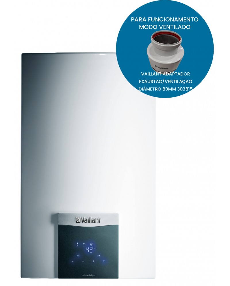 VAILLANT ESQUENTADOR ESTANQUE IGNIÇAO ELECTRONICA 15LT BUT