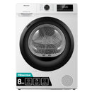 MÁQUINA DE SECAR ROUPA HISENSE DHQE800BW2 8KG BRANCA