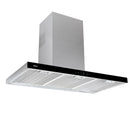 Teka DLH 986 T Montado na parede Preto, Aço inoxidável 701 m³/h A