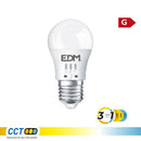 LÂMPADA ESFÉRICA LED P45 E27, 6 W, 500 LM, 3CCT, Ø45 X 88 MM