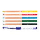 BLÍSTER COM 1 PINCEL RECARREGÁVEL WATER BRUSH + 5 LÁPIS AQUARELA