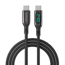 CABO USB-C PARA USB-C TIKTAALIK PD 240W, 1,5 M (PRETO)