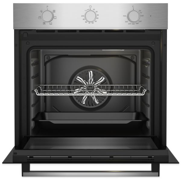 Beko BBIE12100XD forno 66 l 2400 W A Preto, Aço inoxidável