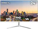 MONITOR 24 VA 4MS HDMI VGA WHITE