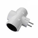 FICHA TRIPLA ECONÓMICA T/TL 16A 250V 4,8MM (RETRACTILADA) EDM (OL
