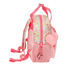 MOCHILA ESCOLAR DISNEY MINNIE FLORALS 28CM ROSA