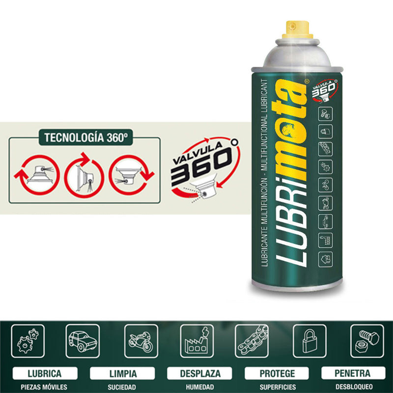 LUBRIFICANTE MULTIFUNÇÃO LUBRIMOTA 216ML 155G MOTA