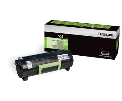 Lexmark 502 toner 1 unidade(s) Original Preto