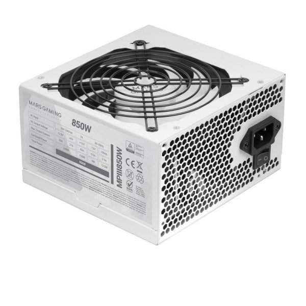 FUENTE DE ALIMENTACIÓN MARS GAMING MPIII850W 850W VENTILADOR 12CM