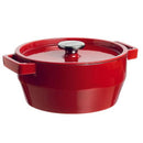 CAÇAROLA PYREX REDONDA SC5AC24( 24 CM - 4 LITROS - VERMELHO  )