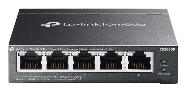 SWITCH TP-LINK OMADA 5-PORT GIGABIT EASY MANAGED 4-PORT POE+