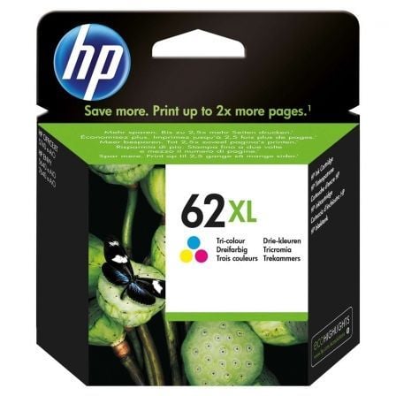 TINTEIRO HP 62XL TRI-COLOR INK CARTRIDGE