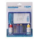 KIT DE TESTE PARA PISCINAS CLORO - PH-ALCALINIDADE EDM