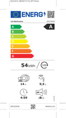 MÁQUINA DE LAVAR LOIÇA LG DF273FVS( 14 TALHERES - 9 P - A  )