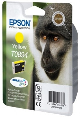 Epson Monkey Singlepack Yellow T0894 DURABrite Ultra Ink