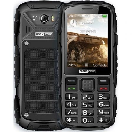 MAXCOM STRONG PHONE 2G SINGLE SIM 2.8" 1400MAH CAMERA WATERPROOF