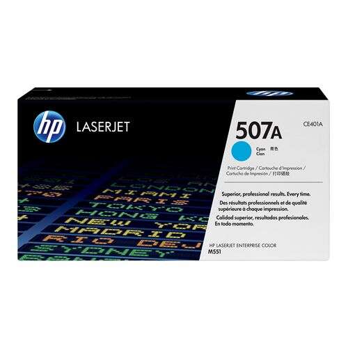 TONER ORIGINAL HP 507A CYAN CE401A