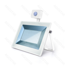 HOLOFOTE LED FINO COM SENSOR BRANCO 100W (FUNDIÇÃO SOB PRESSÃO)