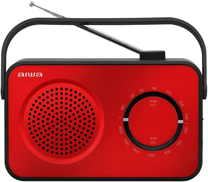 RADIO PORTÁTIL AIWA R-190RD 2W VERMELHO