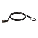 Conceptronic CUSTODIO01BN cadeado antirroubo Preto 1,8 m