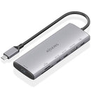 DOCKING USB TIPO-C AISENS ASUC-7P031-GR 1XHDMI 1XUSB 2XUSB TIPO-C