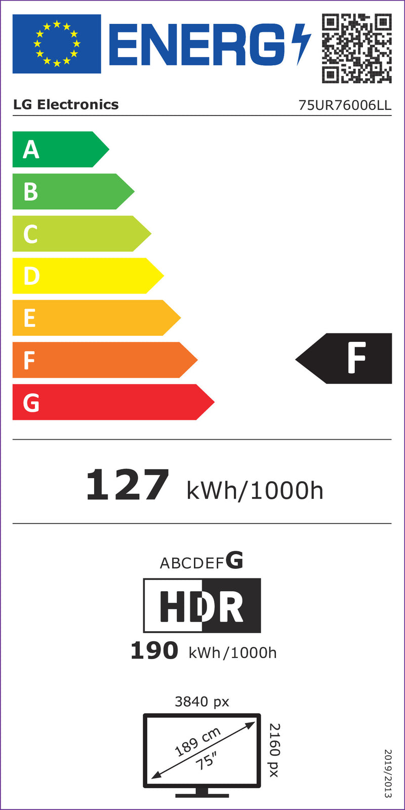 LG - LED SMART TV 4K 75UR76006LL.AEU