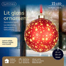 MICRO BOLA DE LED, LUZ QUENTE, PARA USO INTERNO, FUNCIONA A PILHA