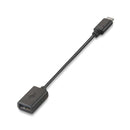 AISENS A107-0059 cabo USB 0,15 m USB 2.0 USB C USB A Preto
