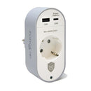 TOMADA FORCE POWER F152691 ( BRANCO  - RESISTÊNCIA REFORÇADA A CH