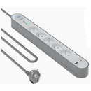 FORCE POWER - BLOCO 5 TOMADAS FPLIPF5P2ACPD800JSC