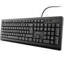 Trust TK-150 teclado USB QWERTY Espanhol Preto