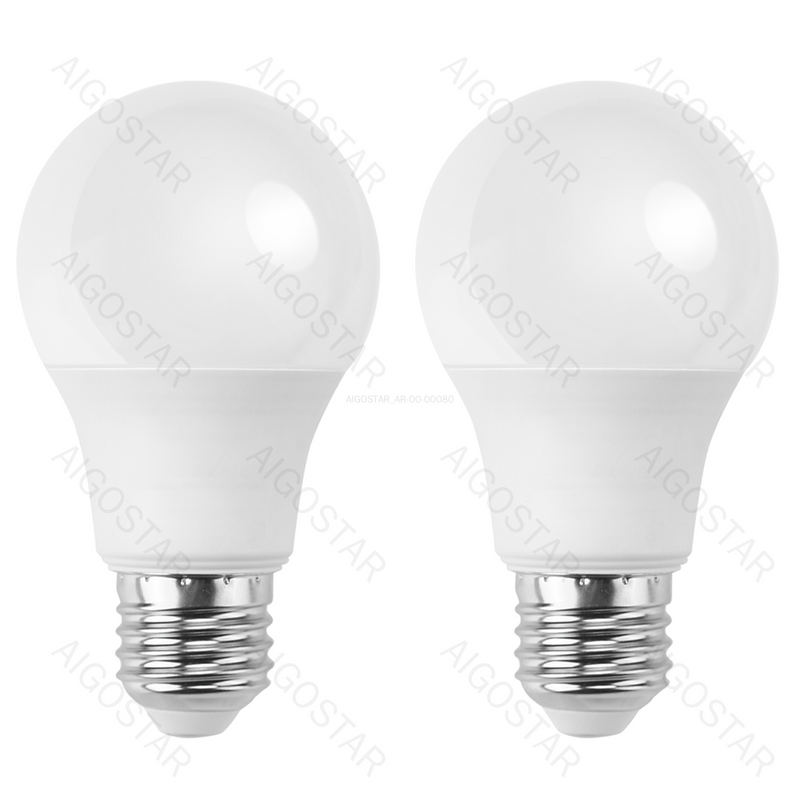 LED E27 9W A60 2PCS ( LÂMPADA GERAL )