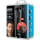 CORTAPELOS 4 EN 1 BRAUN SK3000 CON BATERÍA 4 ACCESORIOS