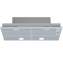 Bosch Serie 4 DHL755BL exaustor para cozinha Incorporado Prateado
