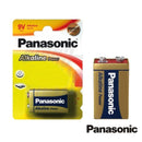 PILHA ALCALINA PANASONIC BRONZE 6LR61 9V (BLÍSTER 1 UNID.) 26,5X1