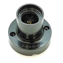 CASQUILHO DE SUPERFÍCIE E27 4A 250 V~ PRETO Ø67 X 57 MM