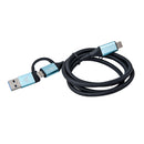 i-tec C31USBCACBL cabo USB 1 m USB 3.2 Gen 1 (3.1 Gen 1) USB C Pr