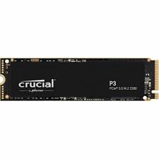 CRUCIAL P3 DISCO DURO SOLIDO SSD 500GB M2 3D NAND NVME PCIE